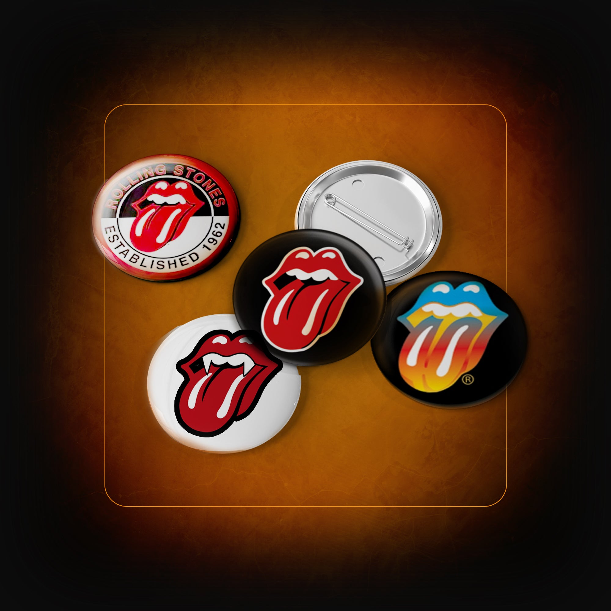Badges - The Rolling Stones