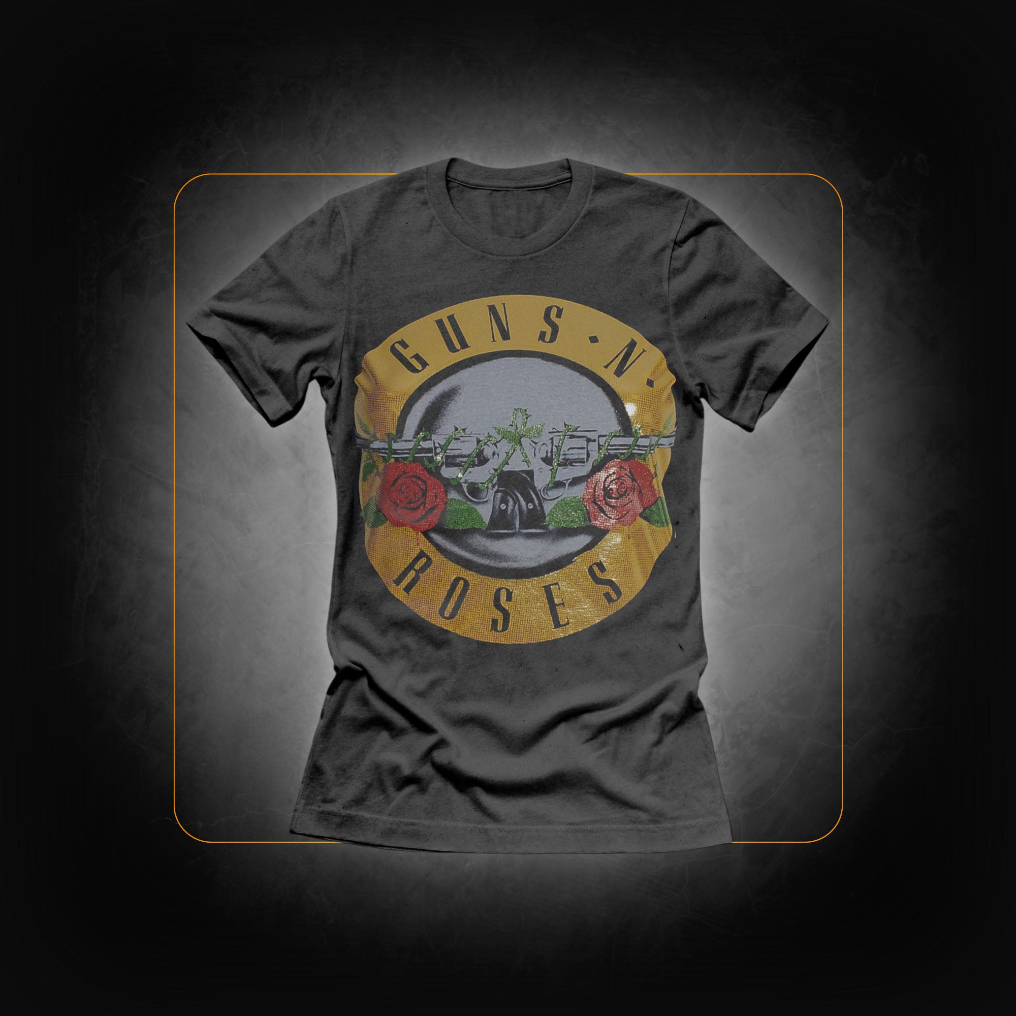 T-shirt femme Guns N Roses Circle Logo
