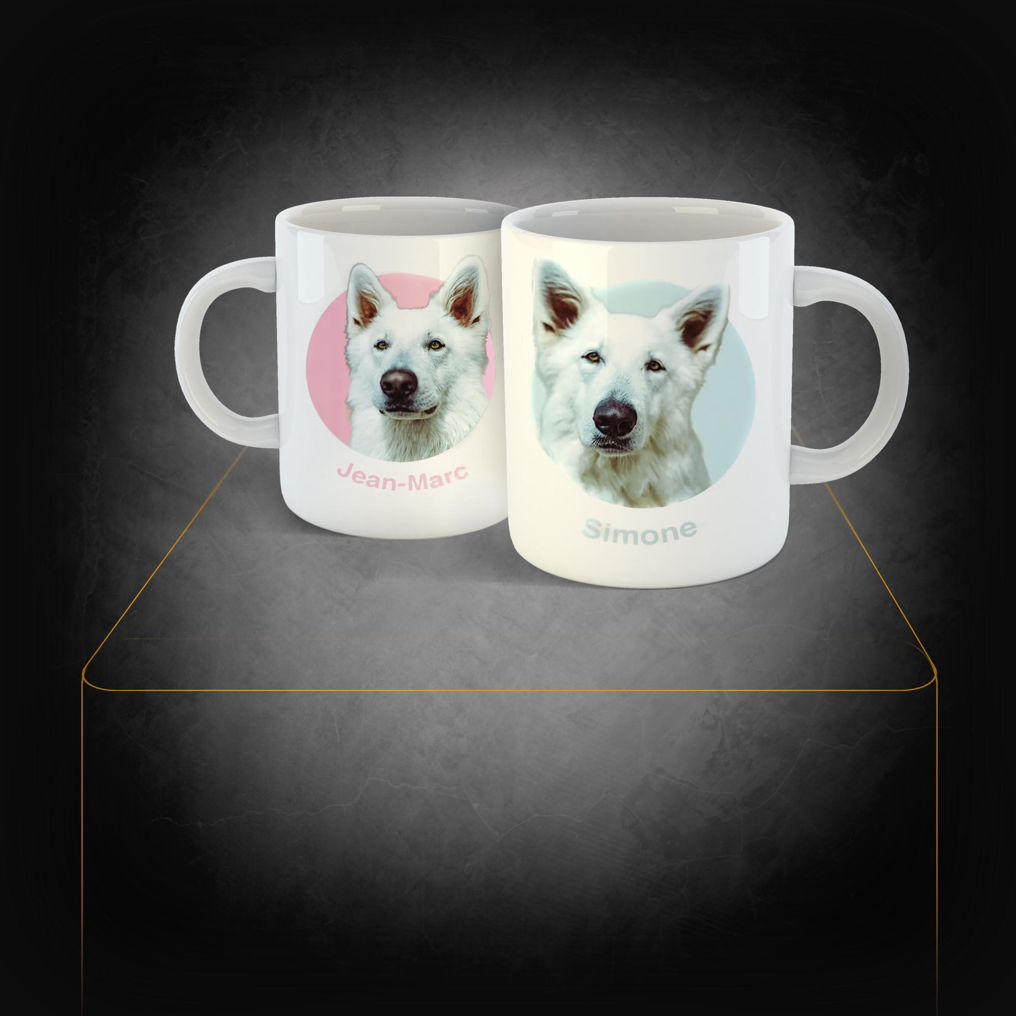 Mug Céramique Personnalisé Julien Doré - Fait Main En France - Cadeau Original - Neuf