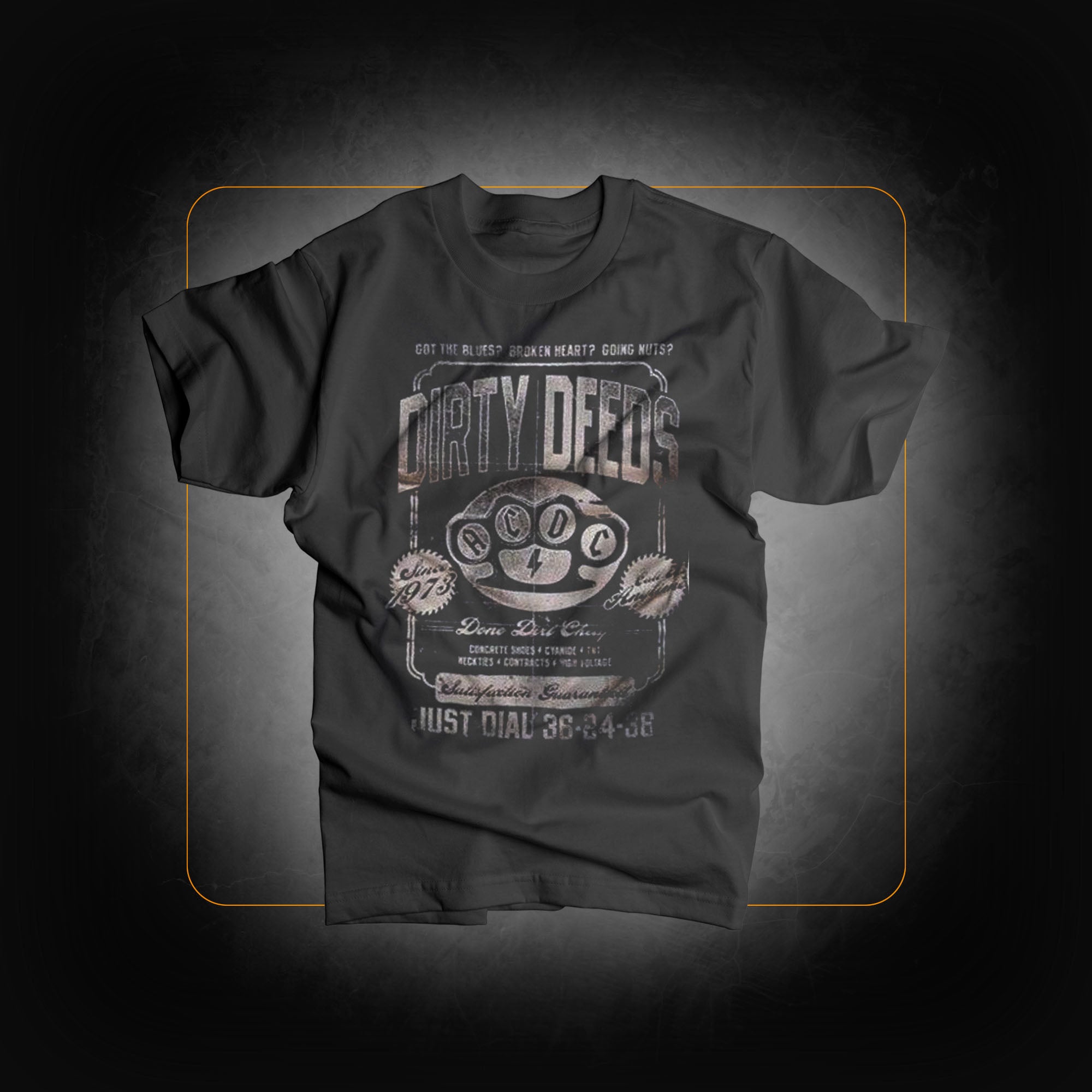 T-shirt Dirty Deeds - AC/DC