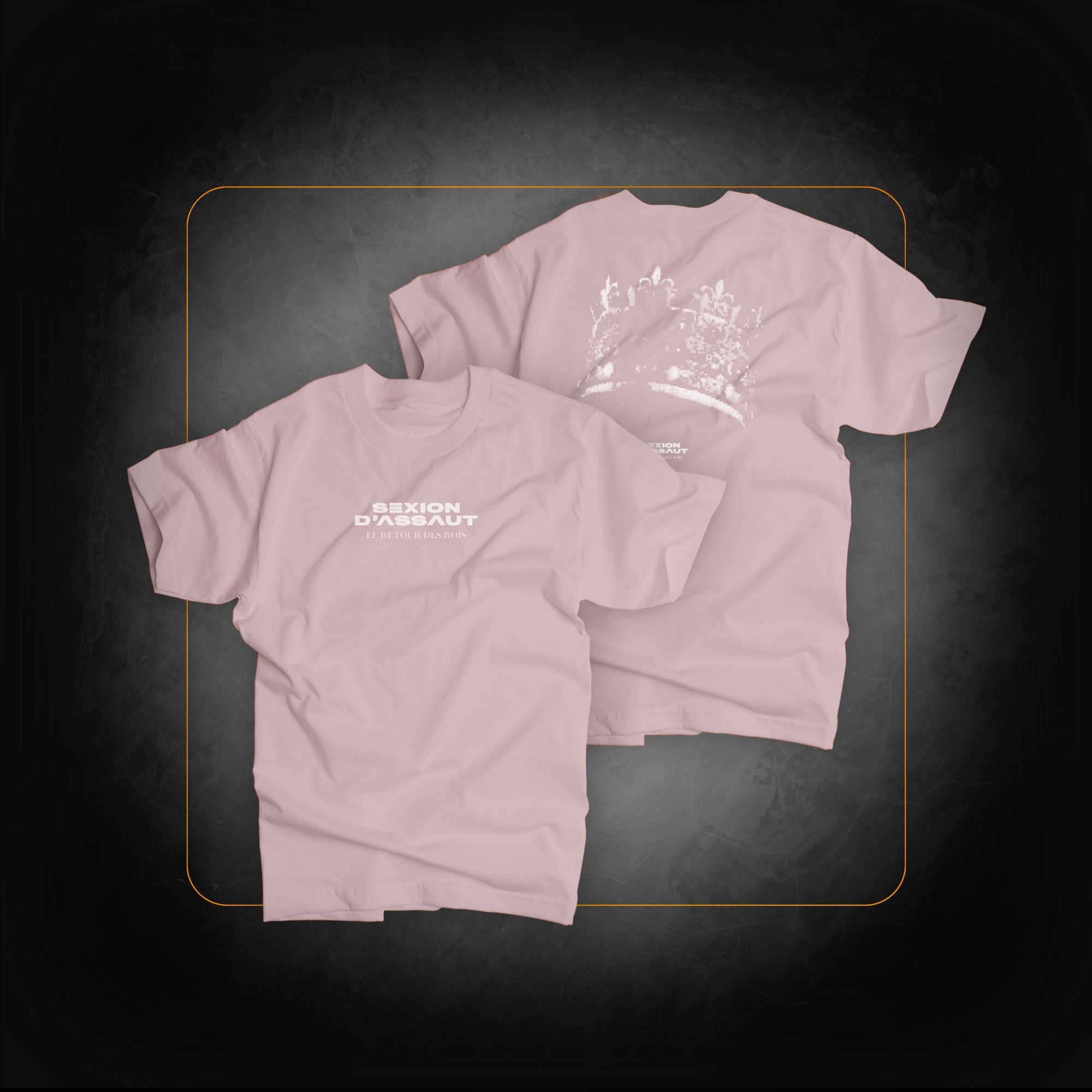 T-shirt rose Sexion d'Assaut