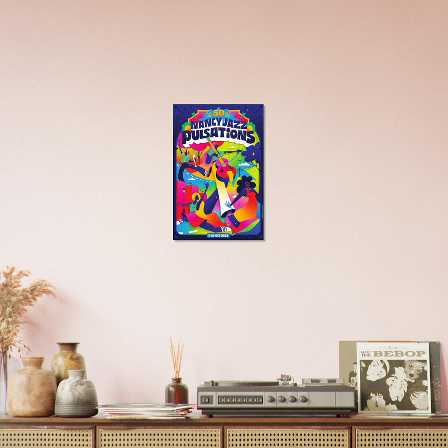 Personalized Poster Nancy Jazz Pulsations Festival 2023