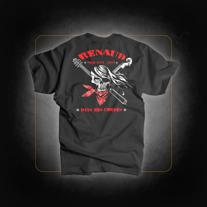 T-Shirt Renaud tournée pirate dos 
