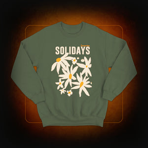 Summertime Round Neck Sweatshirt - Solidays