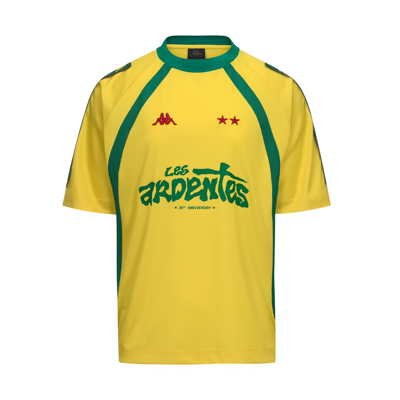 Maillot Authentic 20th Anniversary  Kappa x Les Ardentes Jaune