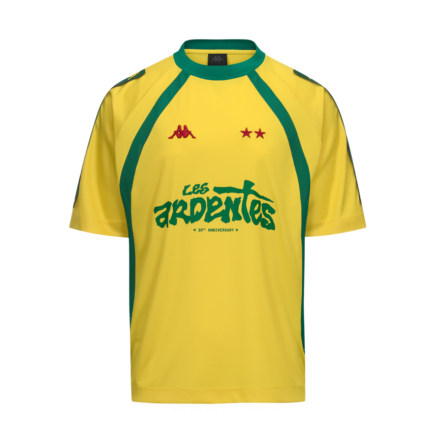 Maillot Authentic 20th Anniversary  Kappa x Les Ardentes Jaune