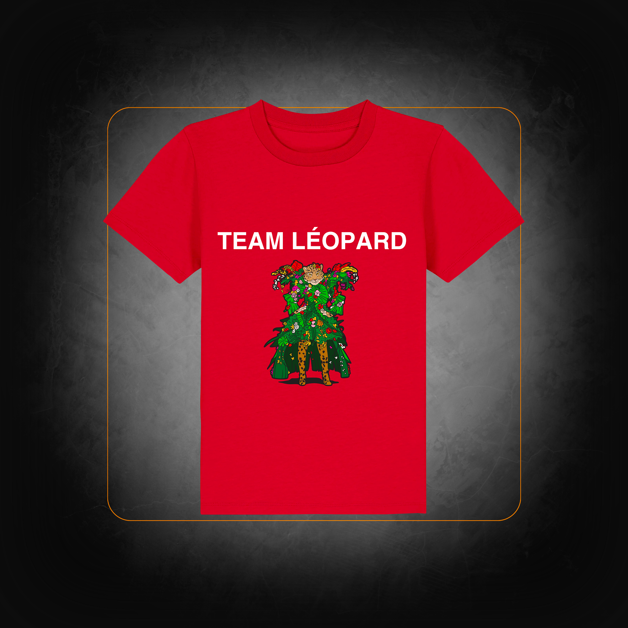 T-Shirt Enfant Team Léopard - Mask Singer