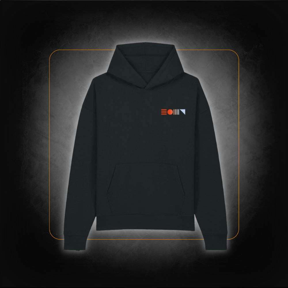 Sweat à capuche Noir Stanley Stella - Francofolies