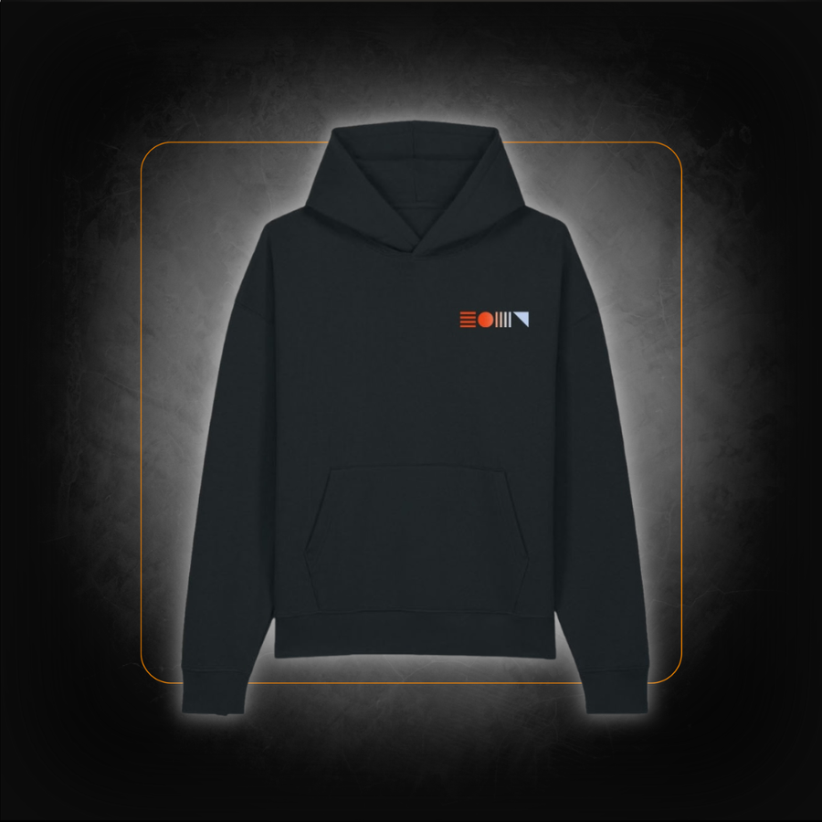 Sweat à capuche Noir Stanley Stella - Francofolies