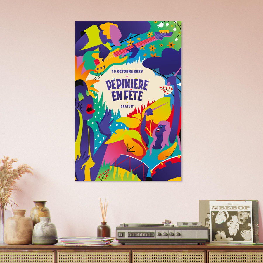 Personalized poster Pépinière en fête  2023