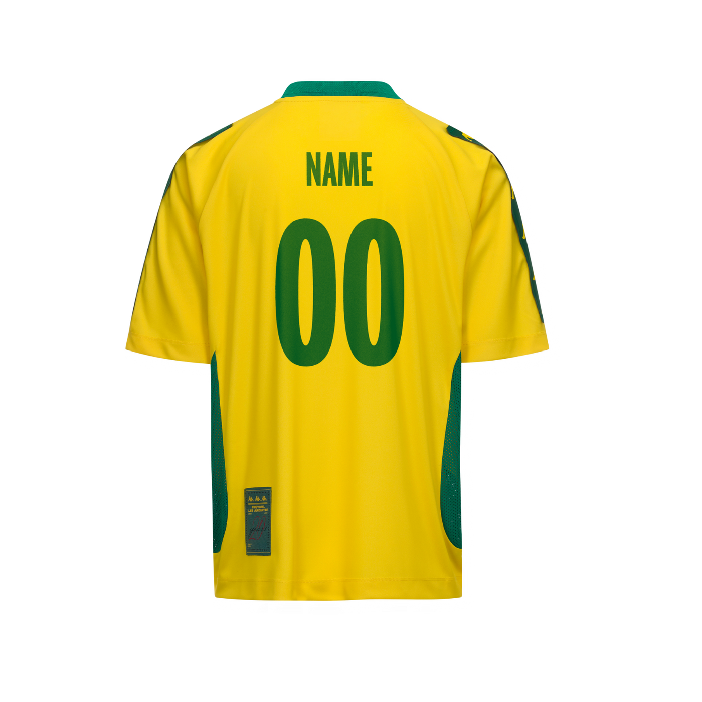 Maillot Authentic 20th Anniversary  Kappa x Les Ardentes Jaune