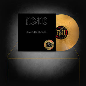Vinyle Back In Black Édition Limitée en OR - AC/DC
