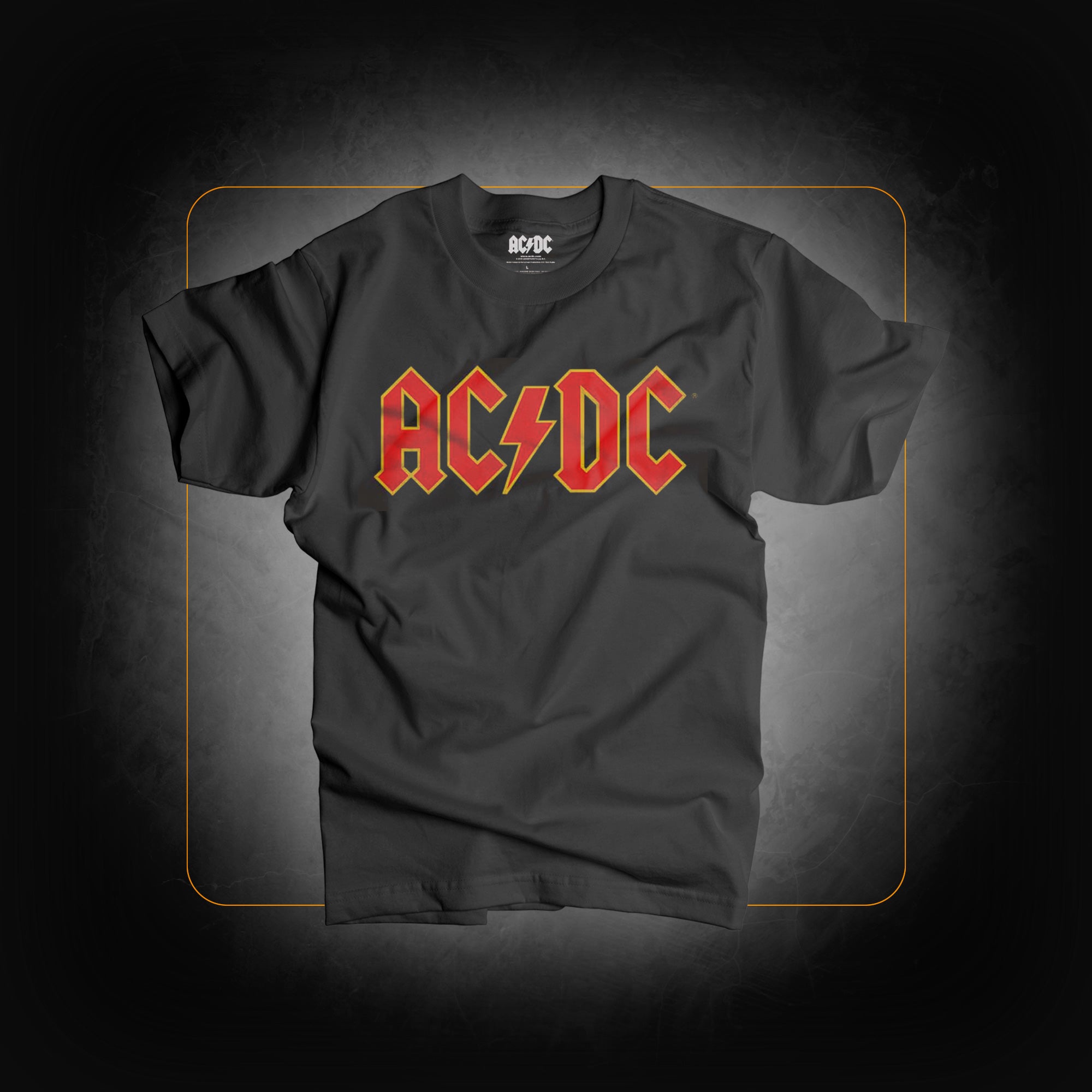 T-Shirt: Logo - AC/DC 50th anniversary edition