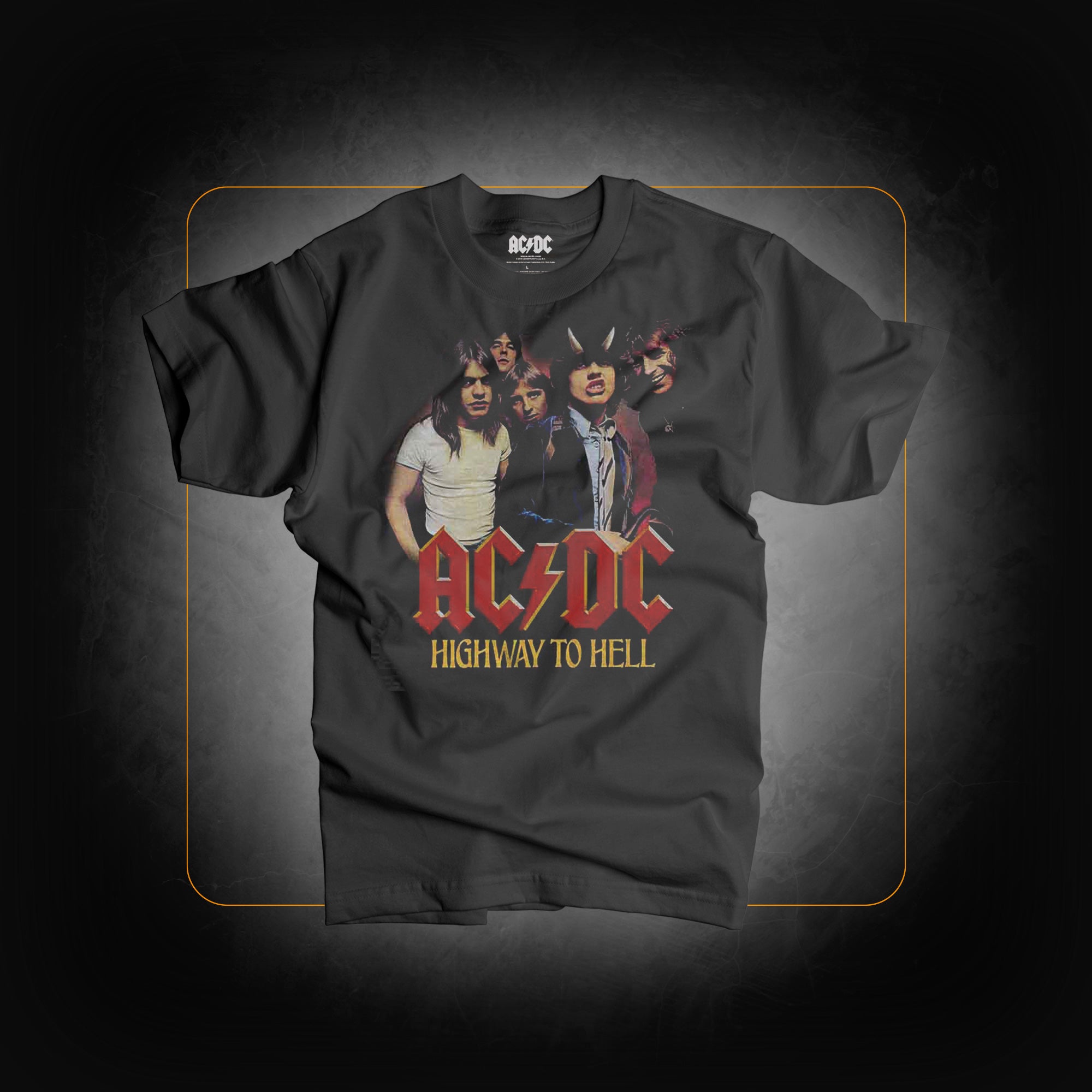 T-Shirt: H2H Band - AC/DC 50th anniversary edition