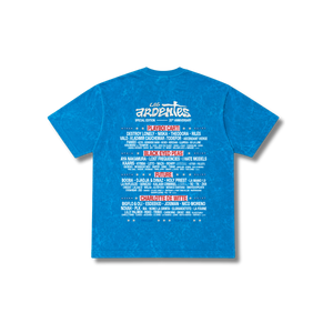 T-Shirt Line Up 2026 Bleu - Les Ardentes