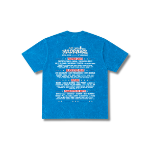 T-Shirt Line Up 2026 Bleu - Les Ardentes