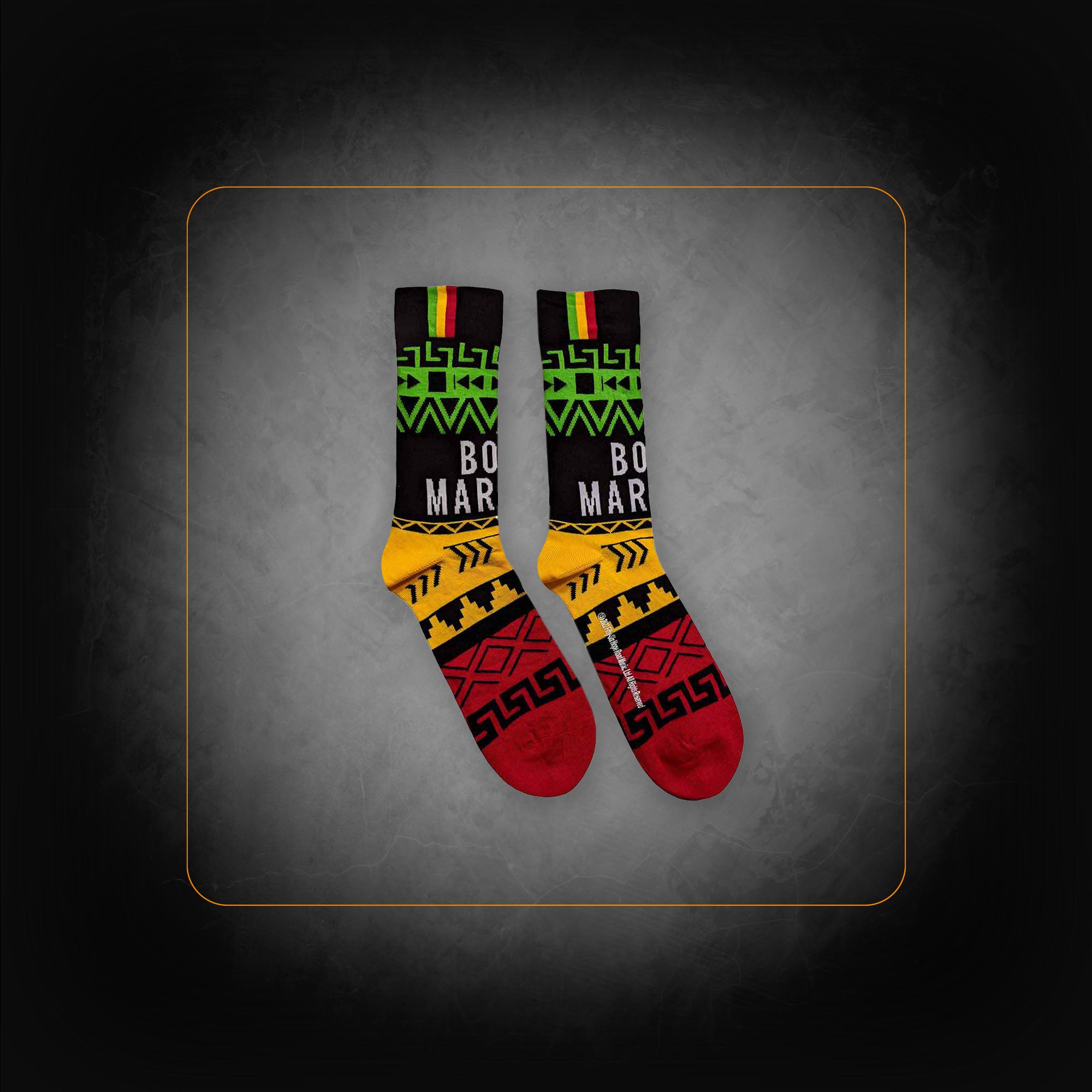 Ankle Socks: Press Play - Bob Marley