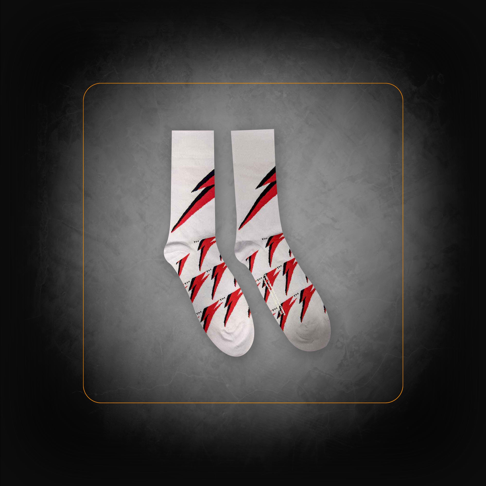 Unisex Ankle Socks: Flash - David Bowie