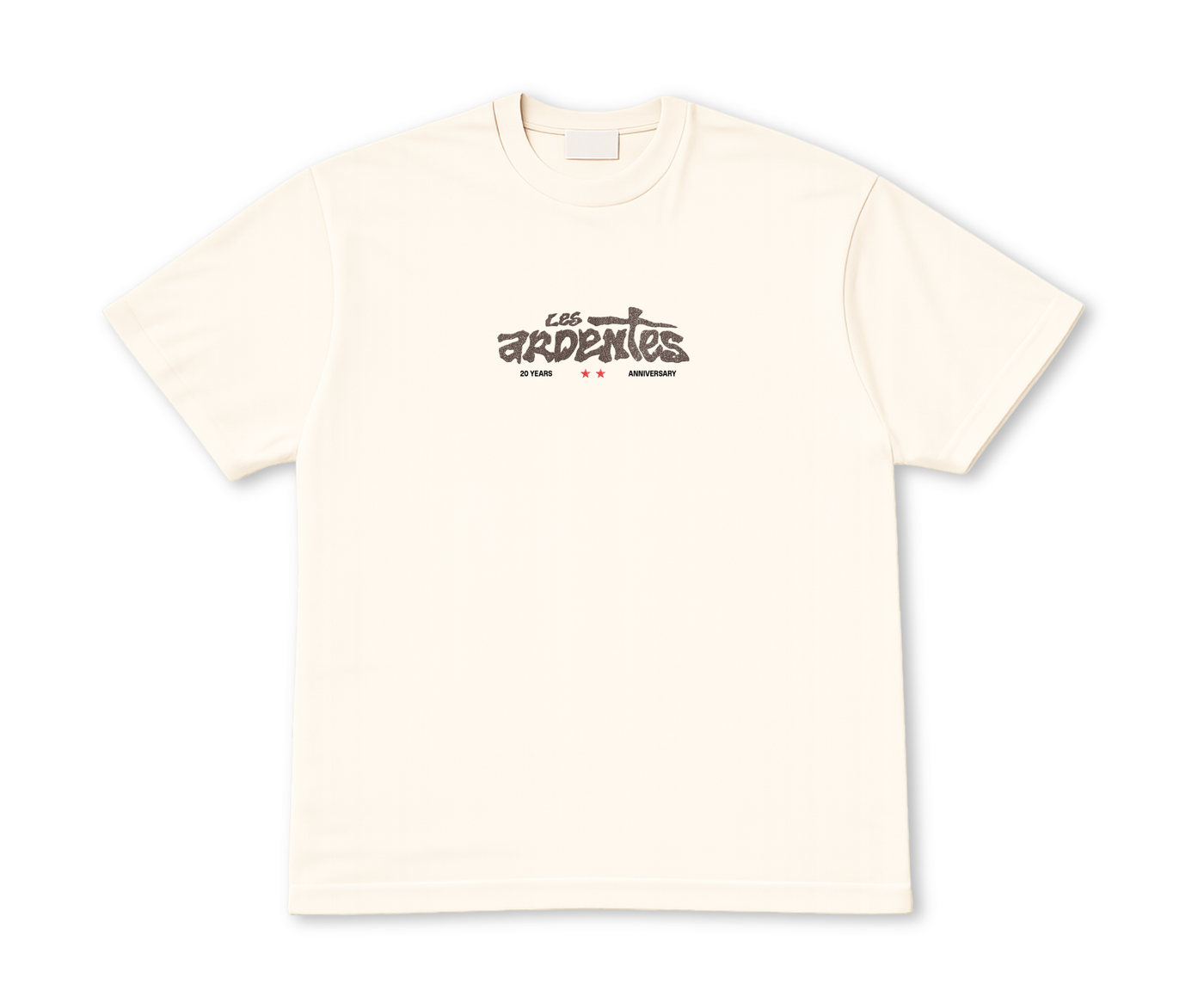 T-Shirt Line Up 2026 Beige - Les Ardentes