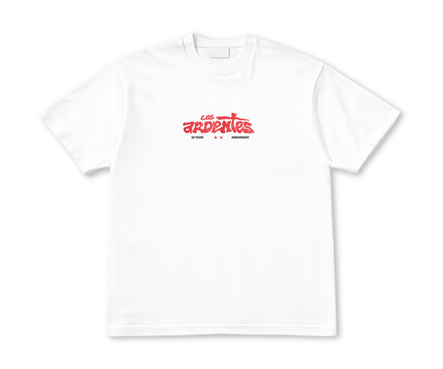 T-Shirt Line Up 2026 Blanc - Les Ardentes