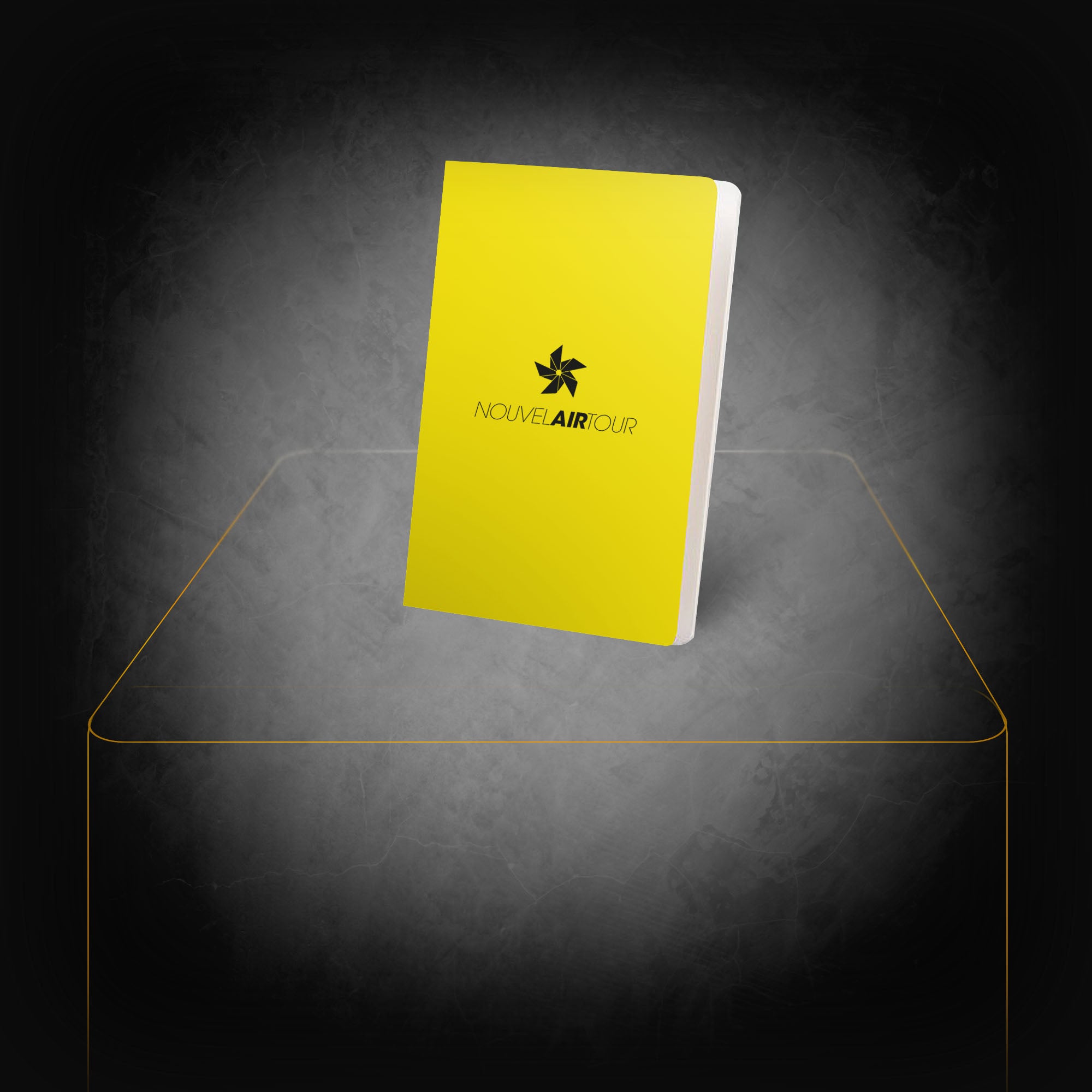 Nouvel Air Tour Yellow Notebook - Zazie
