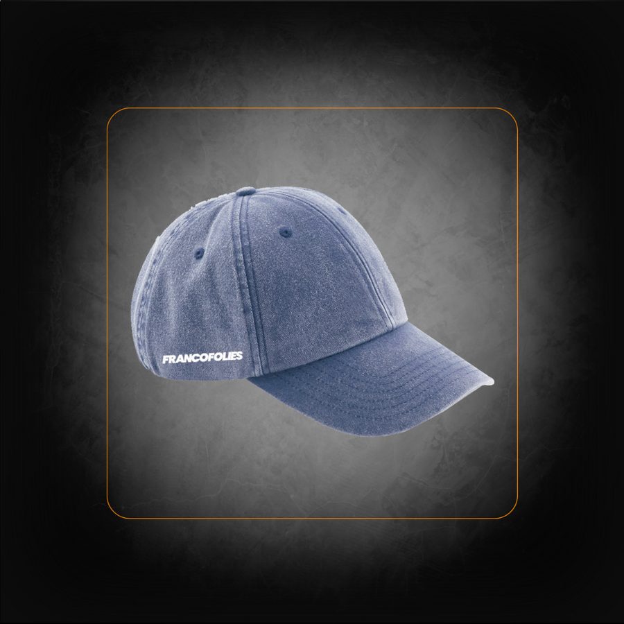 Casquette vintage Bleue - Francofolies