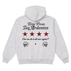Hoodie Zippé Gris - Les Ardentes