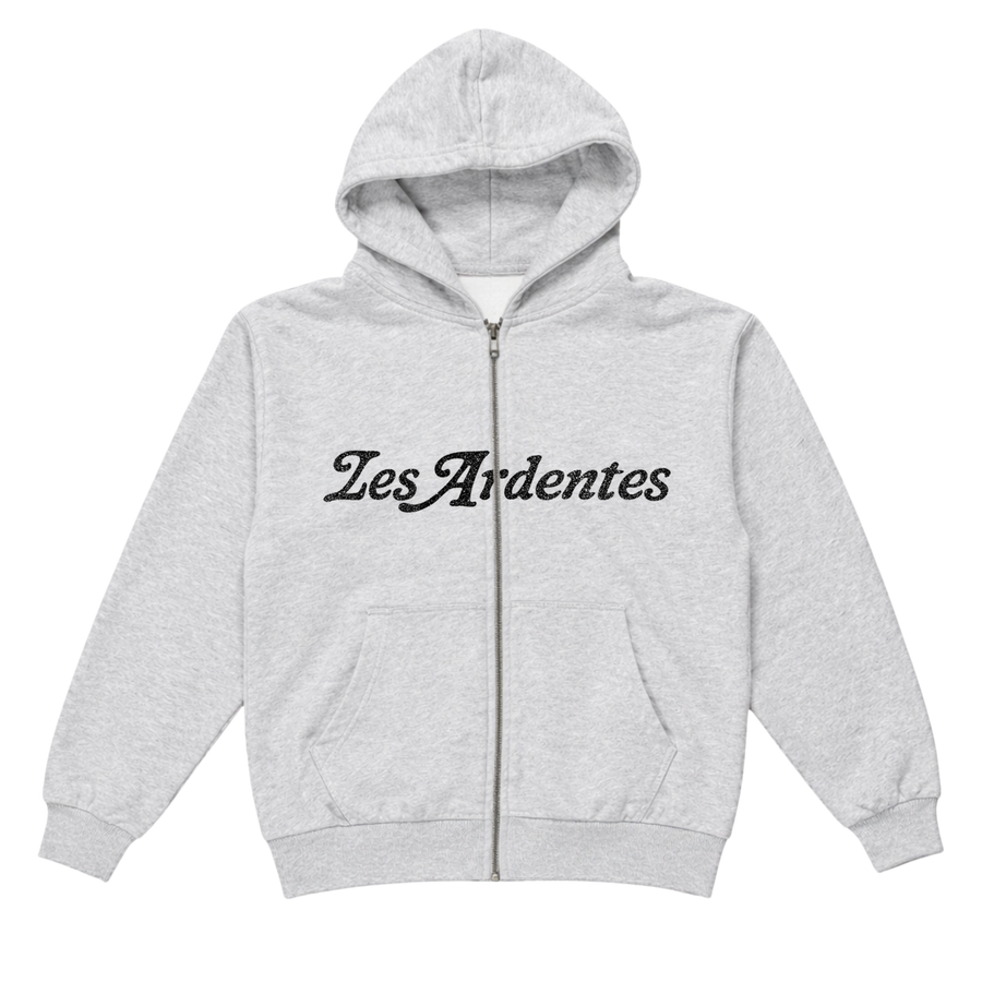Hoodie Zippé Gris - Les Ardentes