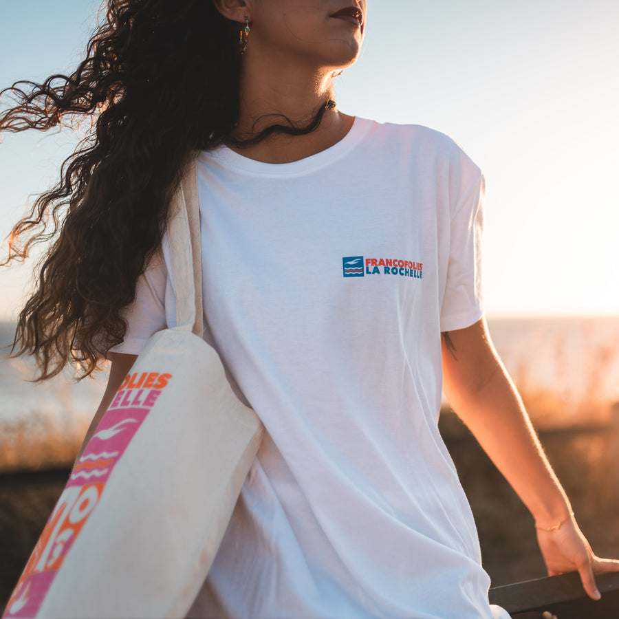 T-Shirt Blanc Lifestyle - Francofolies