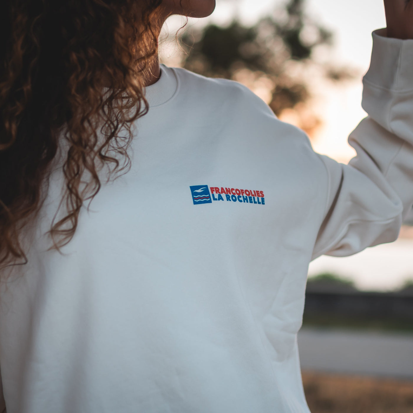 Sweatshirt Ecru Lifestyle - Francofolies