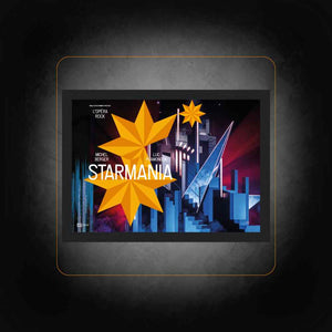 Affiche Horizontale Spectacle Starmania Personnalisée