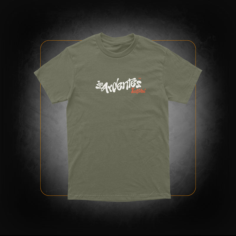 Khaki T-shirt MOSHPIT - Les Ardentes