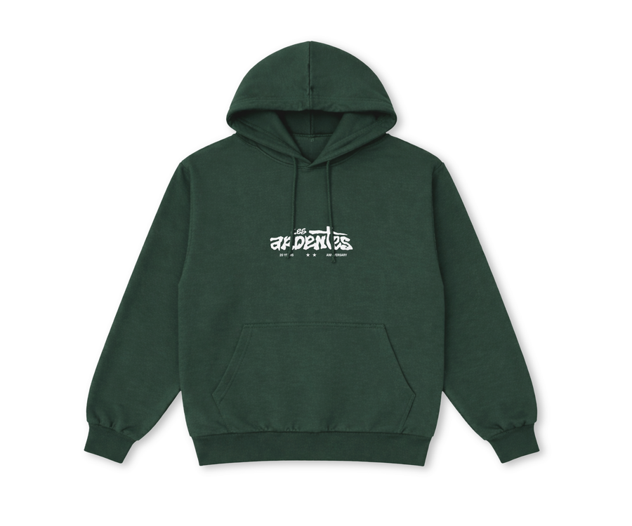 Hoodie Line Up 2026 Vert - Les Ardentes