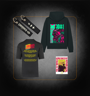 PACK HOODIE 30ème édition et Tee-Shirt Line up (magnet et porte clé)
