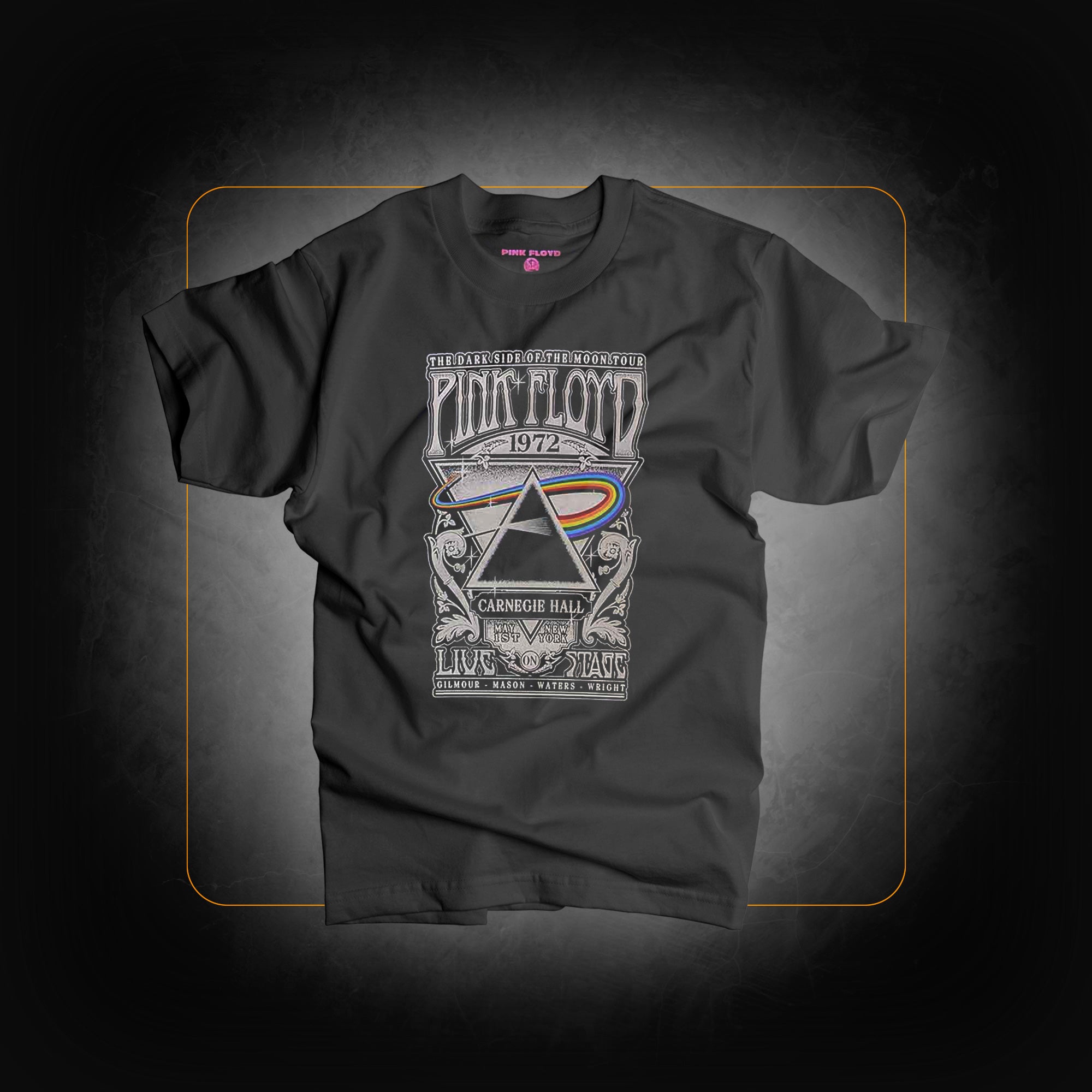 T-Shirt: Carnegie Hall Poster - Pink Floyd
