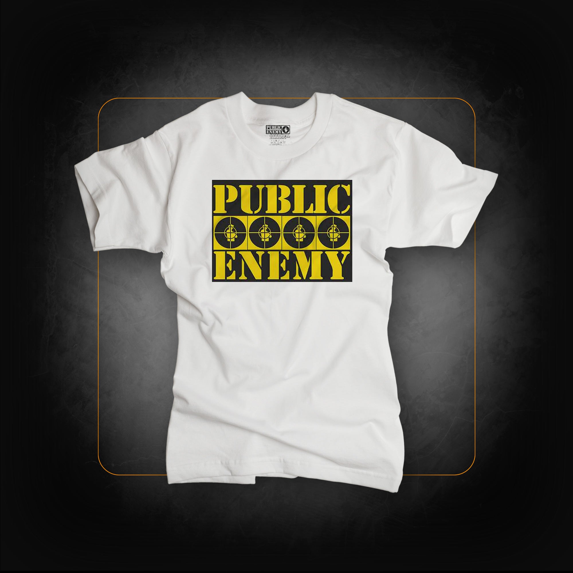 T-Shirt: Four Logos - Public Enemy