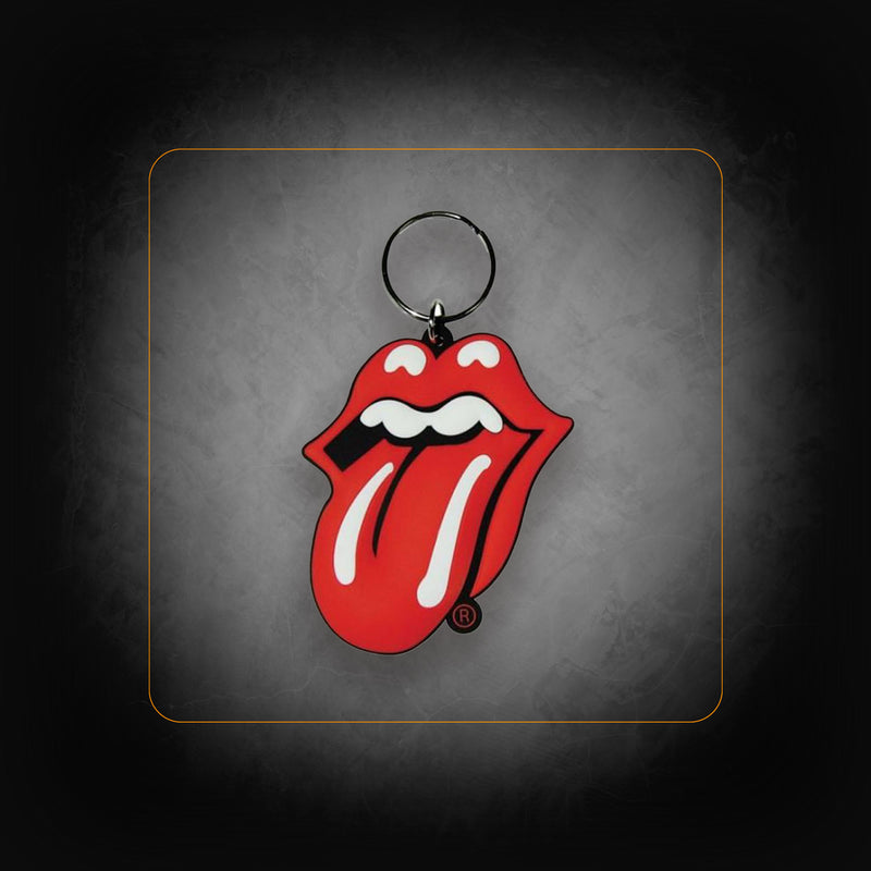 Plastic key ring - The Rolling Stones