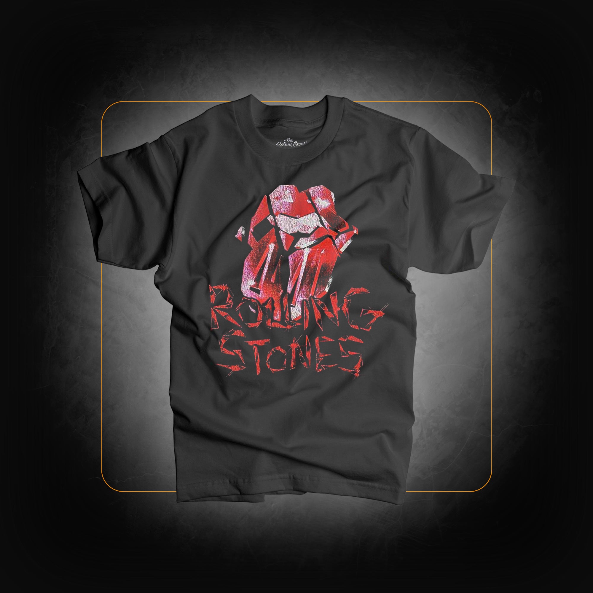 T-Shirt: Hackney Diamonds Cracked Glass Tongue - The Rolling Stones