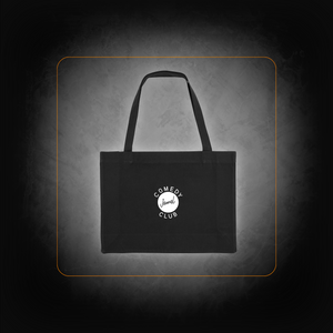 Jamel Comedy Club shopping bag logo face