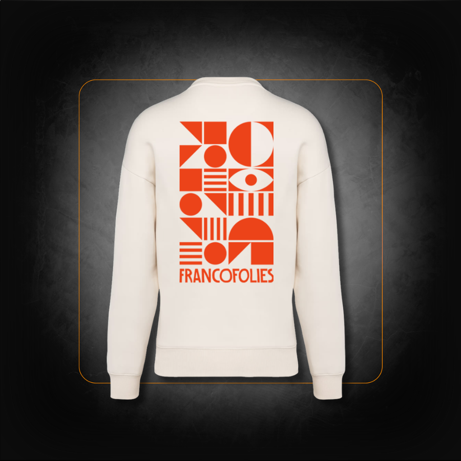 Sweatshirt Lifestyle 2026 Ecru - Francofolies