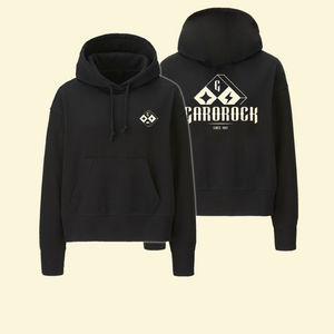 Sweatshirt à capuche Logo Noir - Garorock