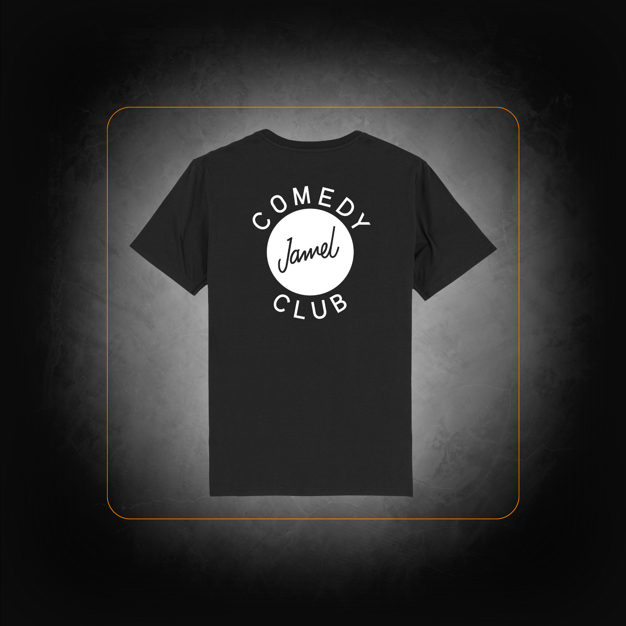 T-shirt noir Logo dos - Jamel Comedy Club