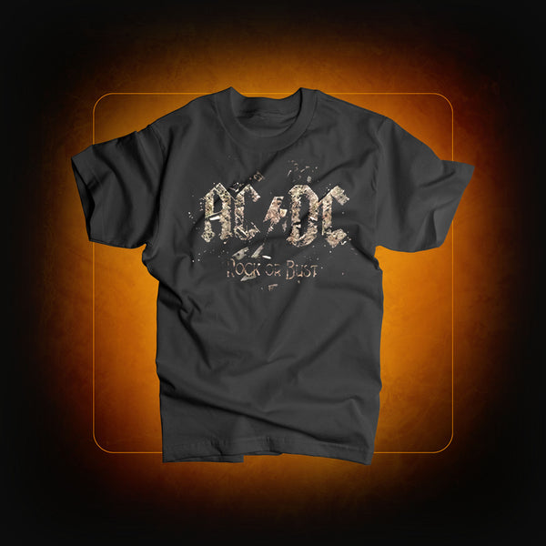 T-shirt Rock or Bust - AC/DC