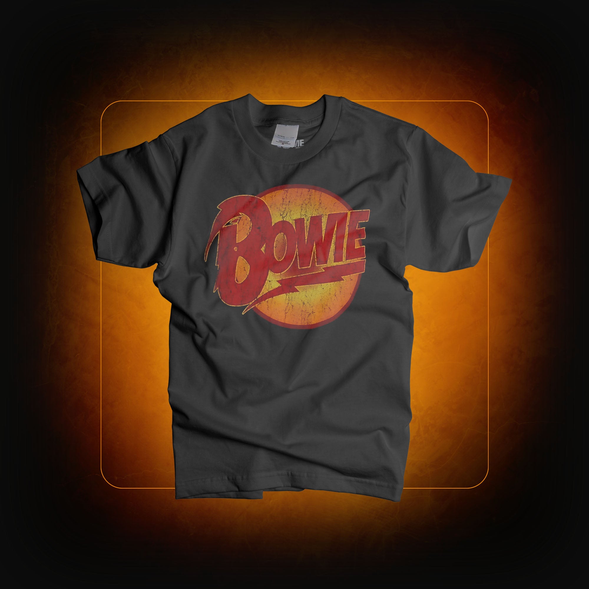 T-shirt Diamong Dogs vintage logo - David Bowie