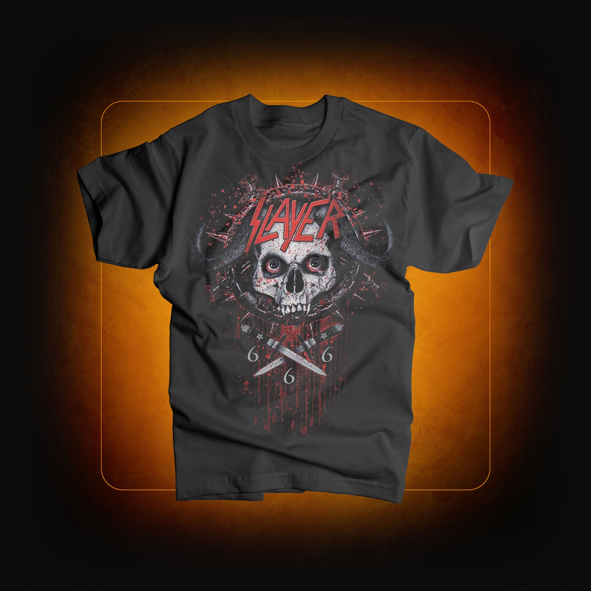 Demonic crest t-shirt - Slayer