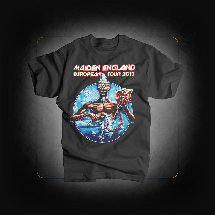 European Tour 2013 T-shirt - Iron Maiden