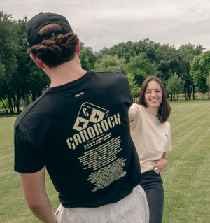 T-Shirt Line Up Noir - Garorock