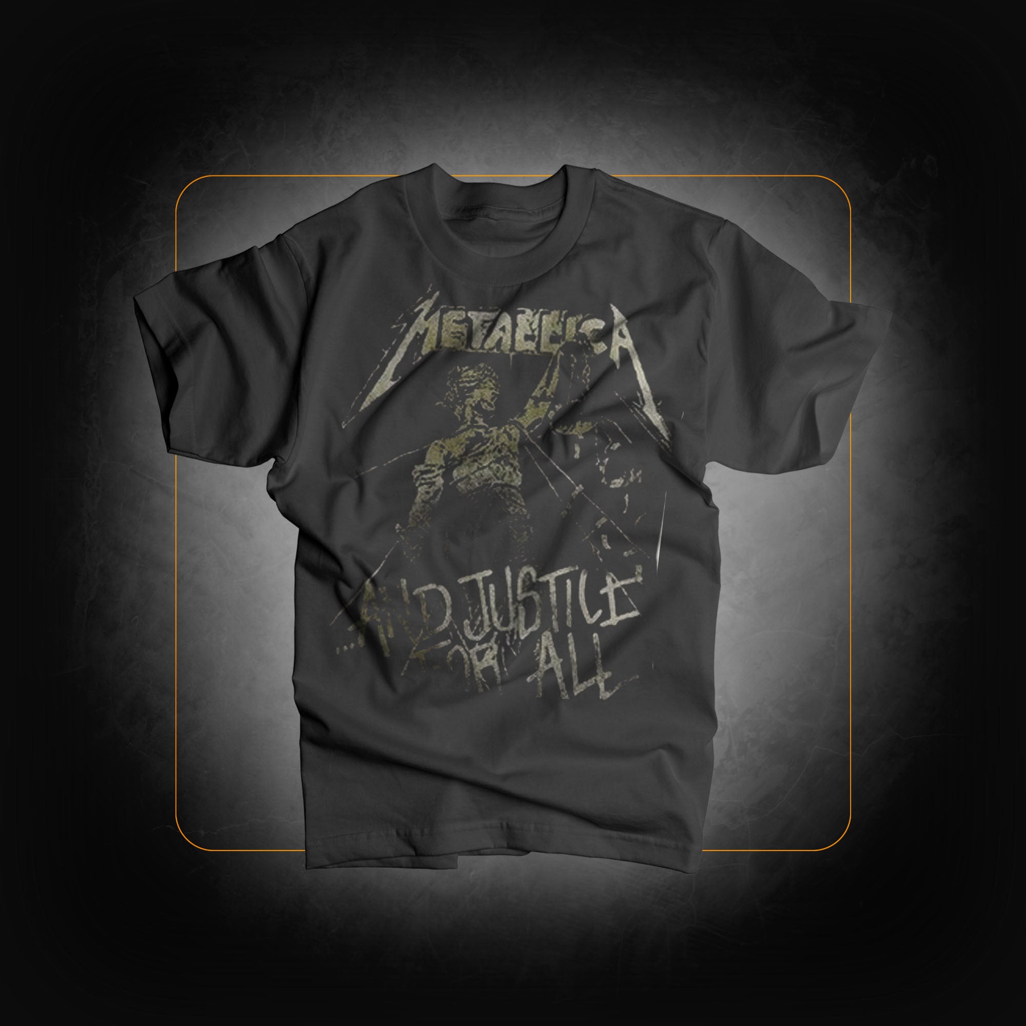 T-shirt Vintage Justice - Metallica