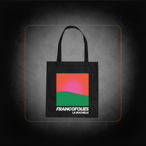 Tote bag Noir - Francofolies
