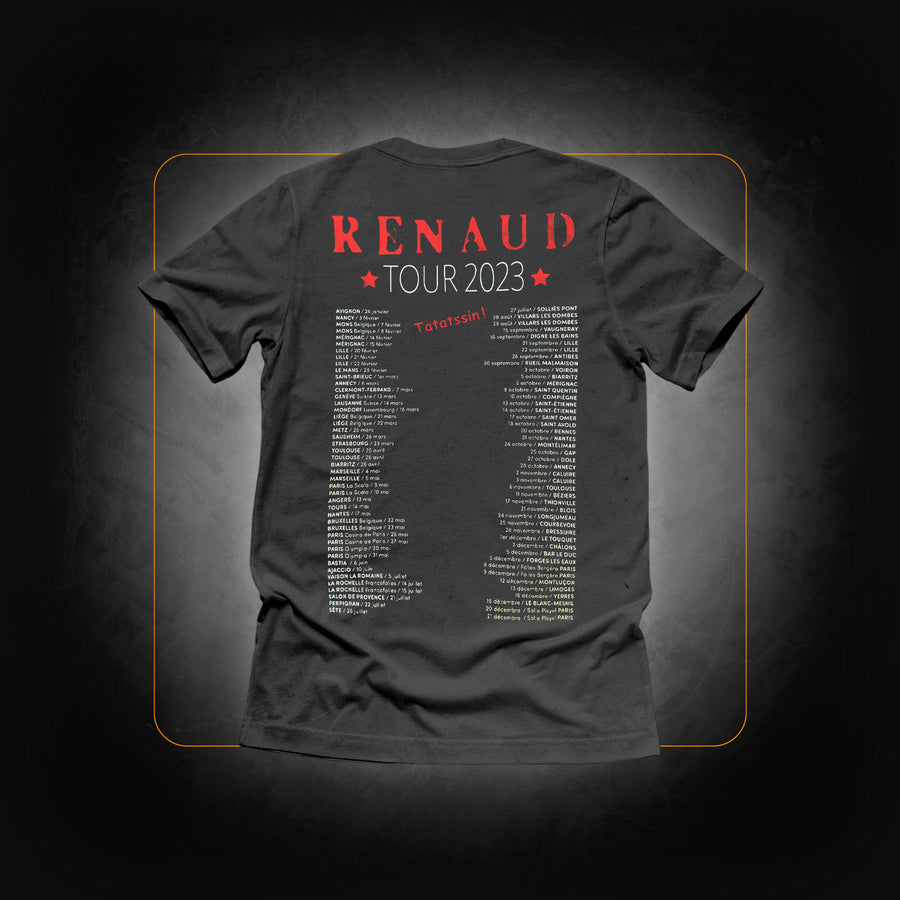 Tshirt noir Renaud 